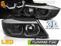 Preview: 3D LED Angel Eyes Scheinwerfer für BMW 3er E90/E91 05-08 schwarz mit LED Blinker